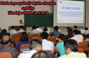 khóa học quản lý dự án chuyên nghiệp