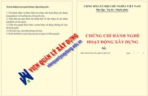 dich vu cap chung chi hanh nghe thiet ke xay dung