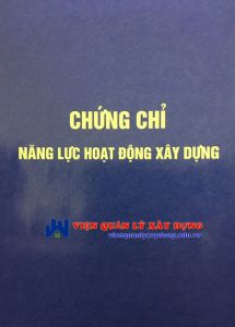 Dịch vụ cấp Chứng chỉ năng lực xây dựng tại Đà Nẵng