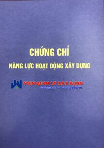 chứng chỉ năng lực xây dựng tại nam định