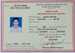 Chứng chỉ kế toán trưởng có thời hạn bao lâu?