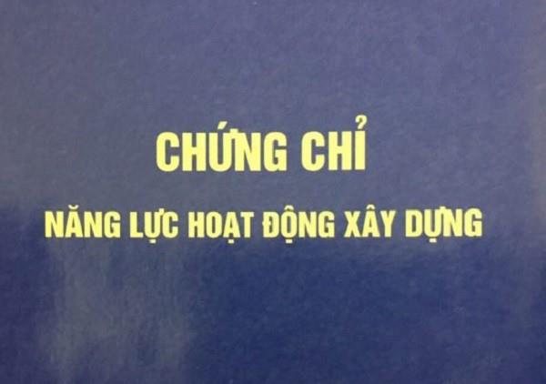 Chứng chỉ hoạt động xây dựng có bắt buộc đối với bất kỳ cá nhân/tổ chức tham gia vào hoạt động xây dựng Chứng chỉ hoạt động xây dựng có bắt buộc đối với bất kỳ cá nhân/tổ chức tham gia vào hoạt động xây dựng