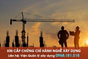 Thu Tuc Cap Chung Chi Hanh Nghe Xay Dung