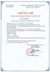 chung chi nang luc hoat dong xay dung tai hai phong vienqlxd