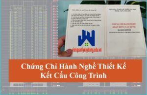 dieu kien cap chung chi hanh nghe thiet ke ket cau cong trinh vienqlxd
