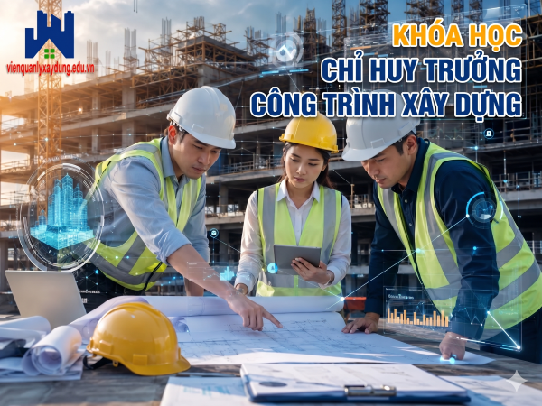 Khóa học chỉ huy trưởng công trình xây dựng cập nhật luật mới nhất 1 khoa hoc chi huy truong